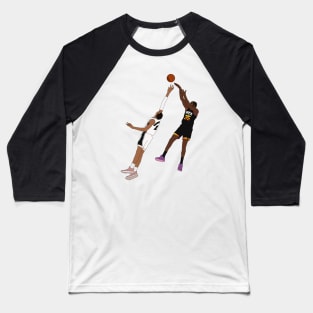 KD over Wemby Jumpshot Baseball T-Shirt